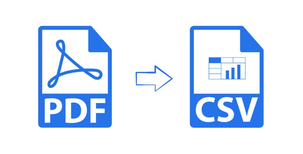 Convert PDF To CSV Extract Text From PDF