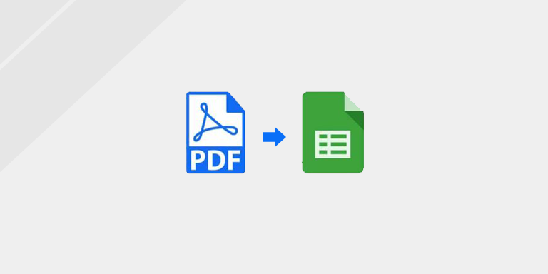 Convert PDF to Google Sheets With a Fully Automated Workflow