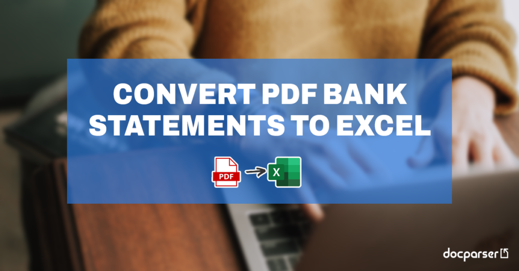 convert pdf bank statements to excel