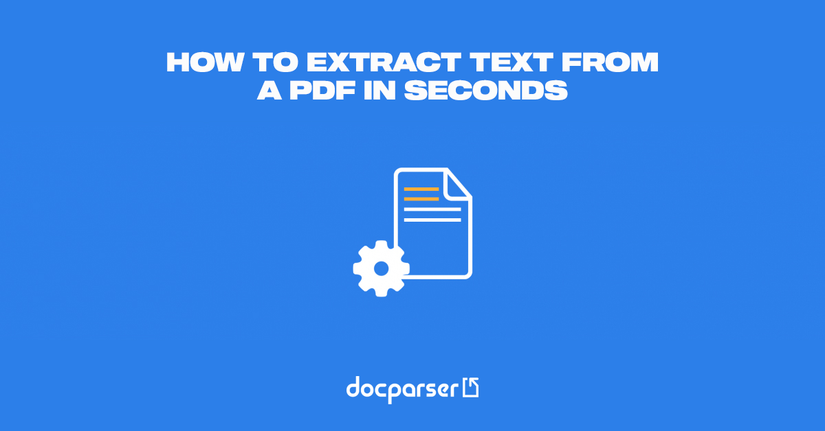 how to extract text from a pdf