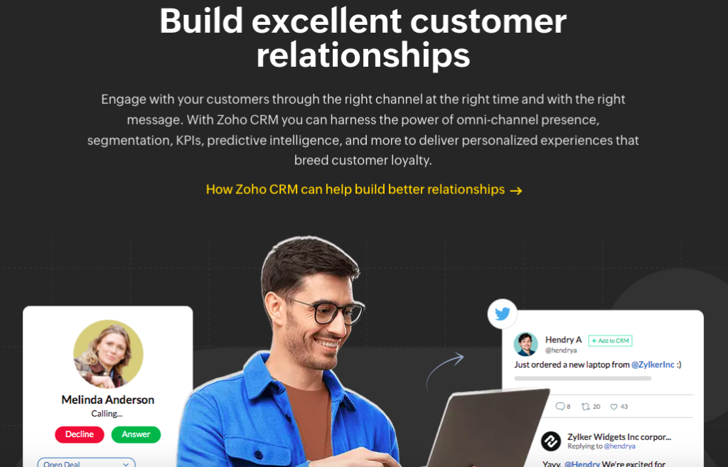 CRM Automation - Zoho CRM