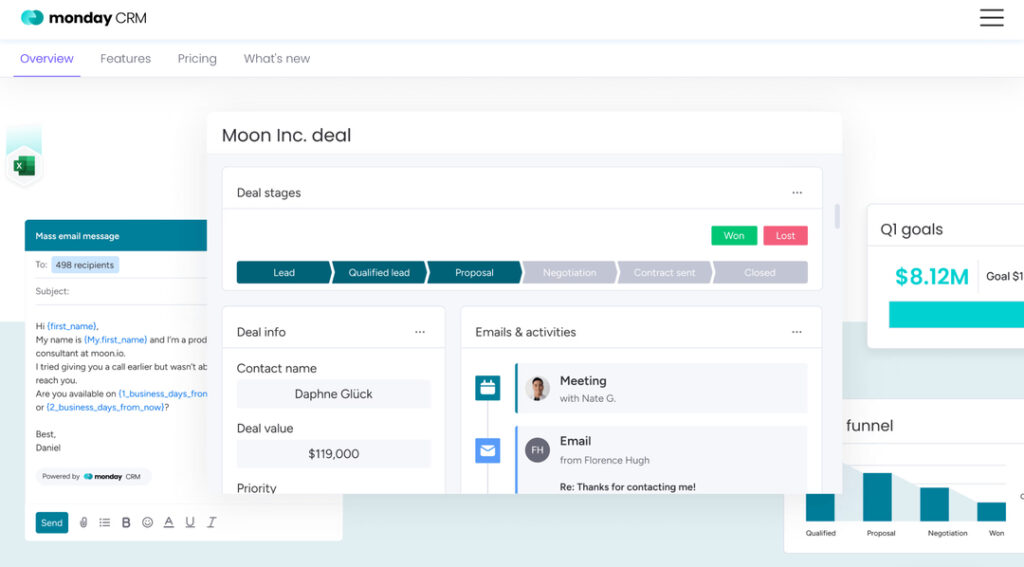 CRM Lead Management - Monday CRM