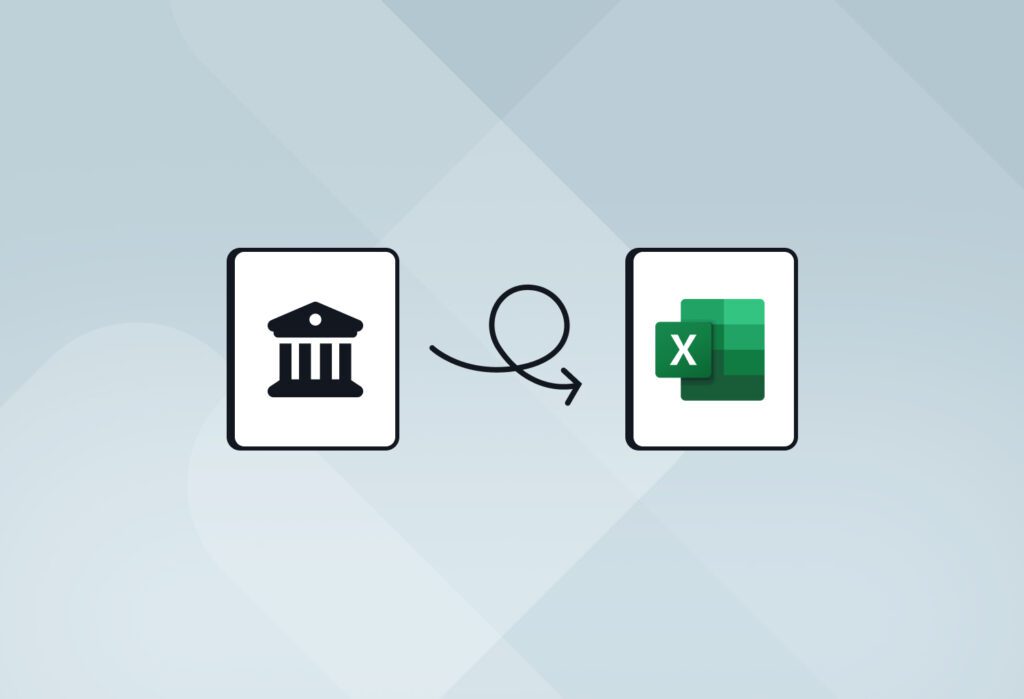 Export Bank Statements to Excel With Docparser