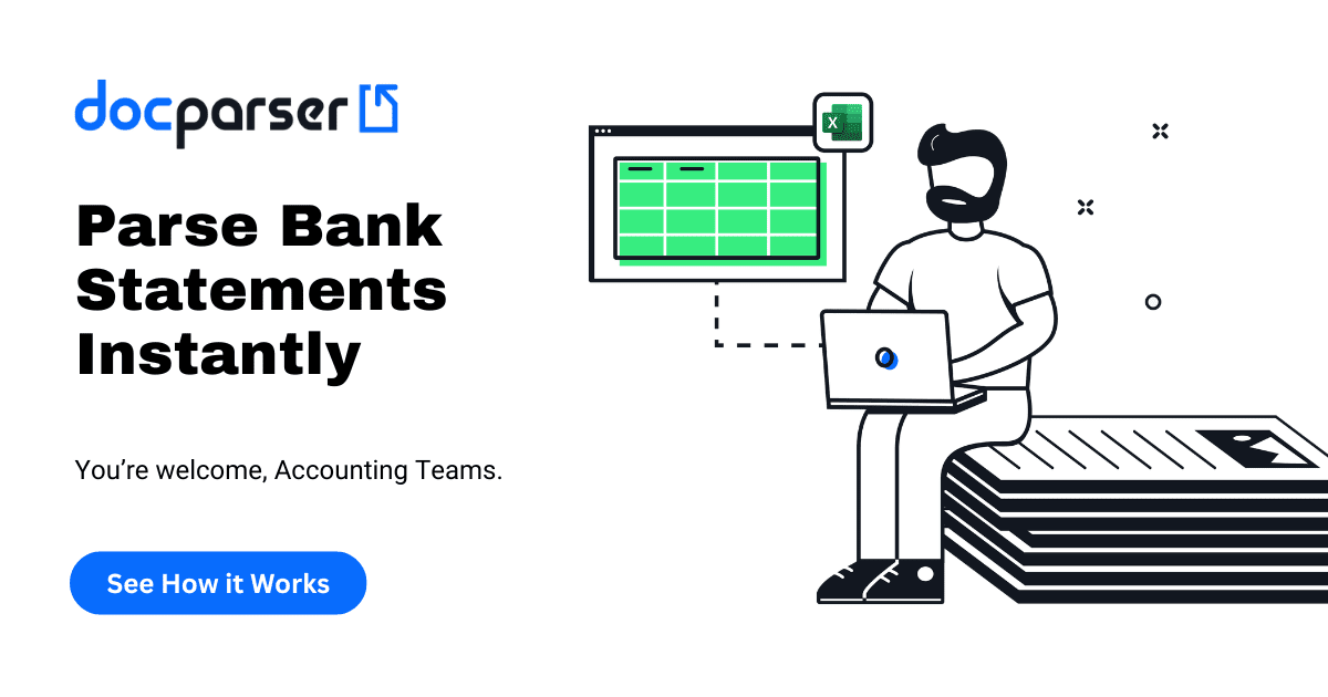 Bank Statement Automation for Accounting Teams | Docparser