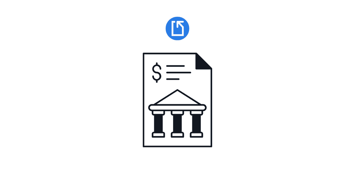 Bank Statement Parser Docparser branded template